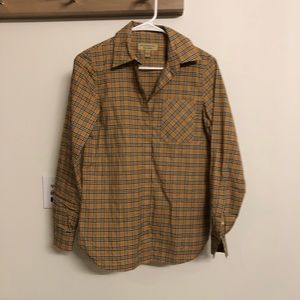 Burberry Collar Vintage Check Cotton Shirt